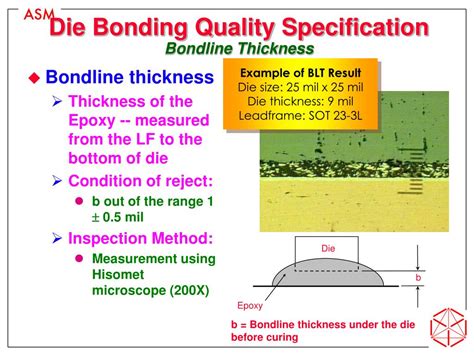 bond line thickness measurement|bond line thickness die attach.